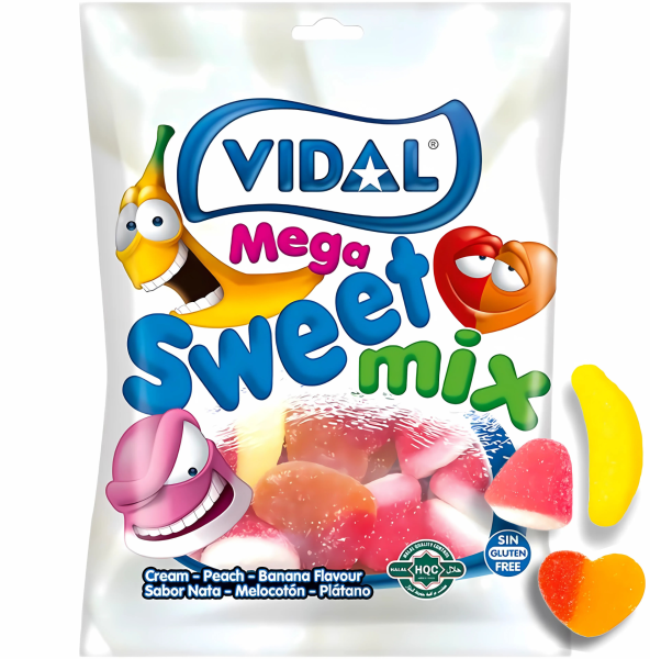 VIDAL - Mega Sweet Mix HALAL 90g
